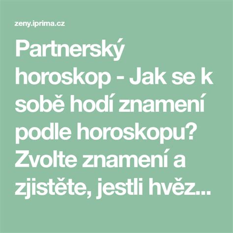 nsk partnersk horoskop podle data narozen|Partnerský horoskop